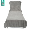 image:imageCotton Paradise 2 Piece Lounge Chair Towels with Pocket 32  86 inches Pool Chair Towels Soft and Absorbent Chaise Lounge Towels for Pool Light Gray 2 PieceLight Gray
