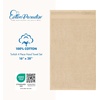 image:imageCotton Paradise 4 Piece Turkish Bath Towels for Bathroom 100 Cotton Extra Large Soft Plush Towels Bathroom Set Aqua BlueBeige