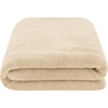 image:imageCotton Paradise 4 Piece Turkish Bath Towels for Bathroom 100 Cotton Extra Large Soft Plush Towels Bathroom Set Aqua BlueBeige