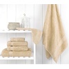 image:imageCotton Paradise 4 Piece Turkish Bath Towels for Bathroom 100 Cotton Extra Large Soft Plush Towels Bathroom Set Aqua BlueBeige