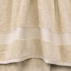 image:imageCotton Paradise 4 Piece Turkish Bath Towels for Bathroom 100 Cotton Extra Large Soft Plush Towels Bathroom Set Aqua BlueBeige
