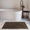 image:imageCotton Paradise 4 Piece Turkish Bath Towels for Bathroom 100 Cotton Extra Large Soft Plush Towels Bathroom Set Aqua BlueChocolate Brown