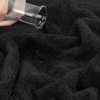 image:imageCotton Paradise 4 Piece Turkish Bath Towels for Bathroom 100 Cotton Extra Large Soft Plush Towels Bathroom Set Aqua BlueCoal Black