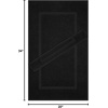 image:imageCotton Paradise 4 Piece Turkish Bath Towels for Bathroom 100 Cotton Extra Large Soft Plush Towels Bathroom Set Aqua BlueCoal Black