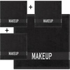 image:imageCotton Paradise 4 Piece Turkish Bath Towels for Bathroom 100 Cotton Extra Large Soft Plush Towels Bathroom Set Aqua BlueCoal Black