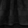 image:imageCotton Paradise 4 Piece Turkish Bath Towels for Bathroom 100 Cotton Extra Large Soft Plush Towels Bathroom Set Aqua BlueCoal Black