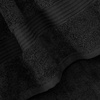 image:imageCotton Paradise 4 Piece Turkish Bath Towels for Bathroom 100 Cotton Extra Large Soft Plush Towels Bathroom Set Aqua BlueCoal Black