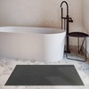 image:imageCotton Paradise 4 Piece Turkish Bath Towels for Bathroom 100 Cotton Extra Large Soft Plush Towels Bathroom Set Aqua BlueDark Gray