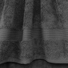 image:imageCotton Paradise 4 Piece Turkish Bath Towels for Bathroom 100 Cotton Extra Large Soft Plush Towels Bathroom Set Aqua BlueDark Gray