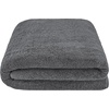 image:imageCotton Paradise 4 Piece Turkish Bath Towels for Bathroom 100 Cotton Extra Large Soft Plush Towels Bathroom Set Aqua BlueDark Gray