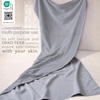image:imageCotton Paradise 4 Piece Turkish Bath Towels for Bathroom 100 Cotton Extra Large Soft Plush Towels Bathroom Set Aqua BlueLight Grey