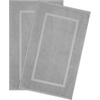 image:imageCotton Paradise 4 Piece Turkish Bath Towels for Bathroom 100 Cotton Extra Large Soft Plush Towels Bathroom Set Aqua BlueLight Grey