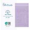 image:imageCotton Paradise 4 Piece Turkish Bath Towels for Bathroom 100 Cotton Extra Large Soft Plush Towels Bathroom Set Aqua BlueLilac