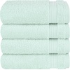 image:imageCotton Paradise 4 Piece Turkish Bath Towels for Bathroom 100 Cotton Extra Large Soft Plush Towels Bathroom Set Aqua BlueMint Green