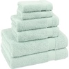 image:imageCotton Paradise 4 Piece Turkish Bath Towels for Bathroom 100 Cotton Extra Large Soft Plush Towels Bathroom Set Aqua BlueMint Green