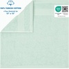 image:imageCotton Paradise 4 Piece Turkish Bath Towels for Bathroom 100 Cotton Extra Large Soft Plush Towels Bathroom Set Aqua BlueMint Green