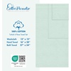 image:imageCotton Paradise 4 Piece Turkish Bath Towels for Bathroom 100 Cotton Extra Large Soft Plush Towels Bathroom Set Aqua BlueMint Green