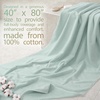 image:imageCotton Paradise 4 Piece Turkish Bath Towels for Bathroom 100 Cotton Extra Large Soft Plush Towels Bathroom Set Aqua BlueMint Green