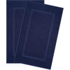 image:imageCotton Paradise 4 Piece Turkish Bath Towels for Bathroom 100 Cotton Extra Large Soft Plush Towels Bathroom Set Aqua BlueNavy Blue