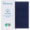 image:imageCotton Paradise 4 Piece Turkish Bath Towels for Bathroom 100 Cotton Extra Large Soft Plush Towels Bathroom Set Aqua BlueNavy Blue