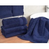 image:imageCotton Paradise 4 Piece Turkish Bath Towels for Bathroom 100 Cotton Extra Large Soft Plush Towels Bathroom Set Aqua BlueNavy Blue