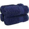 image:imageCotton Paradise 4 Piece Turkish Bath Towels for Bathroom 100 Cotton Extra Large Soft Plush Towels Bathroom Set Aqua BlueNavy Blue