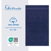 image:imageCotton Paradise 4 Piece Turkish Bath Towels for Bathroom 100 Cotton Extra Large Soft Plush Towels Bathroom Set Aqua BlueNavy Blue