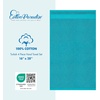 image:imageCotton Paradise 4 Piece Turkish Bath Towels for Bathroom 100 Cotton Extra Large Soft Plush Towels Bathroom Set Aqua BlueOcean Aqua