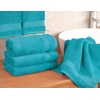 image:imageCotton Paradise 4 Piece Turkish Bath Towels for Bathroom 100 Cotton Extra Large Soft Plush Towels Bathroom Set Aqua BlueOcean Aqua