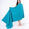 image:imageCotton Paradise 4 Piece Turkish Bath Towels for Bathroom 100 Cotton Extra Large Soft Plush Towels Bathroom Set Aqua BlueOcean Aqua