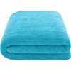 image:imageCotton Paradise 4 Piece Turkish Bath Towels for Bathroom 100 Cotton Extra Large Soft Plush Towels Bathroom Set Aqua BlueOcean Aqua