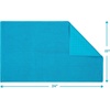 image:imageCotton Paradise 4 Piece Turkish Bath Towels for Bathroom 100 Cotton Extra Large Soft Plush Towels Bathroom Set Aqua BlueOcean Aqua