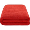image:imageCotton Paradise 4 Piece Turkish Bath Towels for Bathroom 100 Cotton Extra Large Soft Plush Towels Bathroom Set Aqua BlueRed