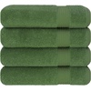 image:imageCotton Paradise 4 Piece Turkish Bath Towels for Bathroom 100 Cotton Extra Large Soft Plush Towels Bathroom Set Aqua BlueSage Green