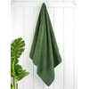 image:imageCotton Paradise 4 Piece Turkish Bath Towels for Bathroom 100 Cotton Extra Large Soft Plush Towels Bathroom Set Aqua BlueSage Green