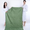 image:imageCotton Paradise 4 Piece Turkish Bath Towels for Bathroom 100 Cotton Extra Large Soft Plush Towels Bathroom Set Aqua BlueSage Green