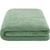 image:imageCotton Paradise 4 Piece Turkish Bath Towels for Bathroom 100 Cotton Extra Large Soft Plush Towels Bathroom Set Aqua BlueSage Green