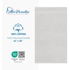 image:imageCotton Paradise 4 Piece Turkish Bath Towels for Bathroom 100 Cotton Extra Large Soft Plush Towels Bathroom Set Aqua BlueSilver Grey
