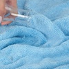 image:imageCotton Paradise 4 Piece Turkish Bath Towels for Bathroom 100 Cotton Extra Large Soft Plush Towels Bathroom Set Aqua BlueSky Blue