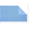 image:imageCotton Paradise 4 Piece Turkish Bath Towels for Bathroom 100 Cotton Extra Large Soft Plush Towels Bathroom Set Aqua BlueSky Blue