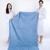 image:imageCotton Paradise 4 Piece Turkish Bath Towels for Bathroom 100 Cotton Extra Large Soft Plush Towels Bathroom Set Aqua BlueSky Blue