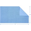 image:imageCotton Paradise 4 Piece Turkish Bath Towels for Bathroom 100 Cotton Extra Large Soft Plush Towels Bathroom Set Aqua BlueSky Blue