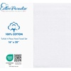 image:imageCotton Paradise 4 Piece Turkish Bath Towels for Bathroom 100 Cotton Extra Large Soft Plush Towels Bathroom Set Aqua BlueSnow White