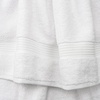 image:imageCotton Paradise 4 Piece Turkish Bath Towels for Bathroom 100 Cotton Extra Large Soft Plush Towels Bathroom Set Aqua BlueSnow White
