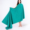 image:imageCotton Paradise 4 Piece Turkish Bath Towels for Bathroom 100 Cotton Extra Large Soft Plush Towels Bathroom Set Aqua BlueTurquoise