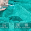 image:imageCotton Paradise 4 Piece Turkish Bath Towels for Bathroom 100 Cotton Extra Large Soft Plush Towels Bathroom Set Aqua BlueTurquoise