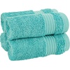 image:imageCotton Paradise 4 Piece Turkish Bath Towels for Bathroom 100 Cotton Extra Large Soft Plush Towels Bathroom Set Aqua BlueTurquoise