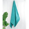 image:imageCotton Paradise 4 Piece Turkish Bath Towels for Bathroom 100 Cotton Extra Large Soft Plush Towels Bathroom Set Aqua BlueTurquoise