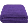 image:imageCotton Paradise 4 Piece Turkish Bath Towels for Bathroom 100 Cotton Extra Large Soft Plush Towels Bathroom Set Aqua BlueViolet Purple