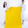 image:imageCotton Paradise 4 Piece Turkish Bath Towels for Bathroom 100 Cotton Extra Large Soft Plush Towels Bathroom Set Aqua BlueYellow